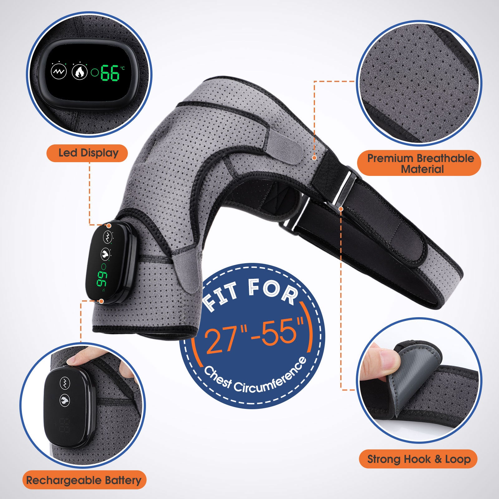 Electric Heating Shoulder Pad - Epic@Care